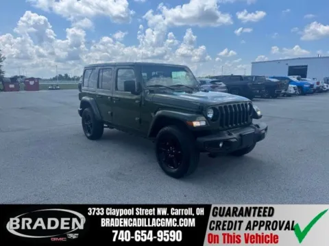 Green 2023 Jeep Wrangler Altitude for sale in Carroll, OH