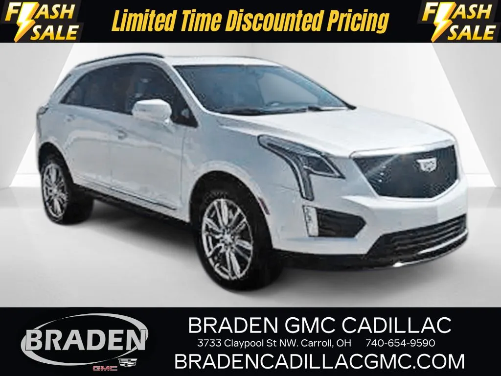 White 2023 Cadillac XT5 Sport for sale in Carroll, OH