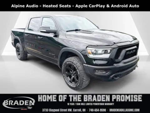 Black 2020 Ram 1500 Rebel for sale in Carroll, OH