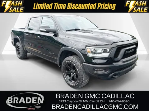 Black 2020 Ram 1500 Rebel for sale in Carroll, OH