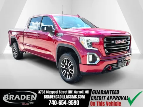 Red 2021 GMC Sierra 1500 AT4 for sale in Carroll, OH