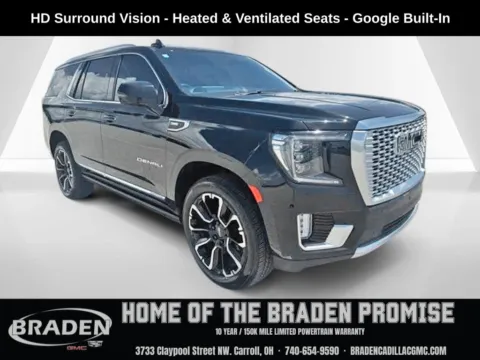 Black 2022 GMC Yukon Denali for sale in Carroll, OH