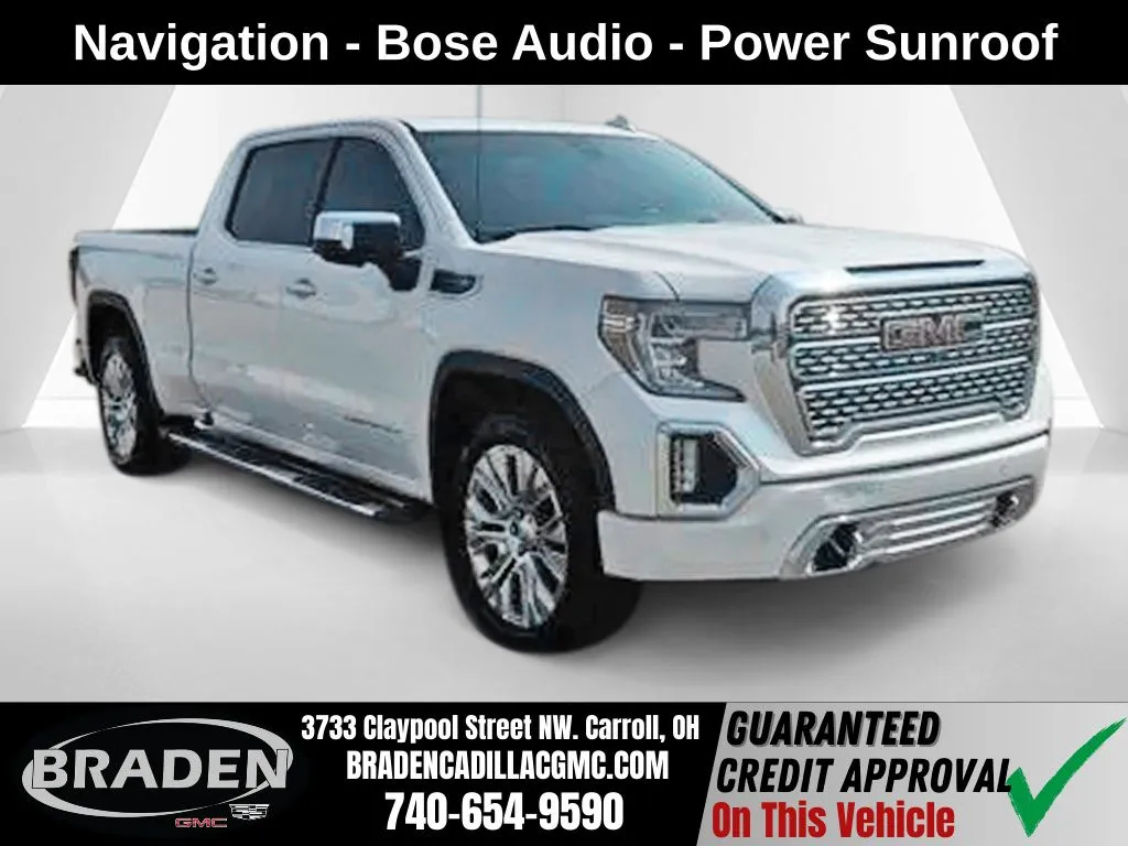 White 2020 GMC Sierra 1500 Denali for sale in Carroll, OH