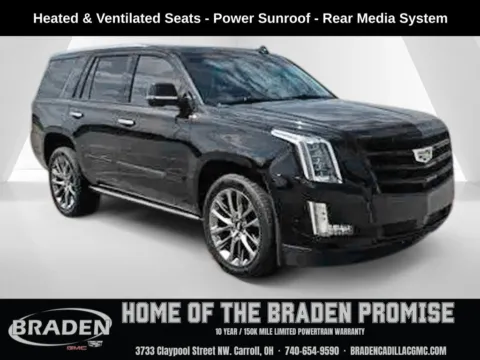 Black 2019 Cadillac Escalade Premium Luxury for sale in Carroll, OH