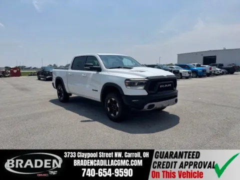 White 2019 Ram 1500 Rebel for sale in Carroll, OH