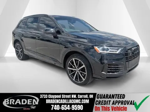 Black 2023 Audi Q7 55 Premium Plus for sale in Carroll, OH