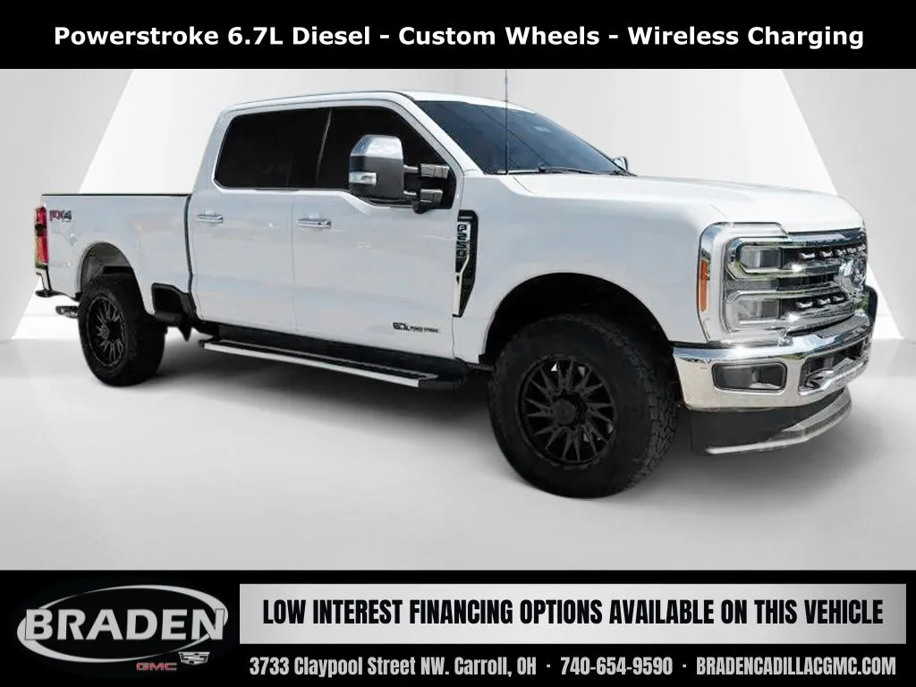 White 2023 Ford F-250SD Lariat for sale in Carroll, OH