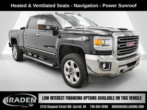 Black 2019 GMC Sierra 2500HD SLT for sale in Carroll, OH