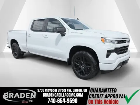 White 2023 Chevrolet Silverado 1500 RST for sale in Carroll, OH