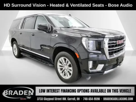 Black 2023 GMC Yukon XL SLT for sale in Carroll, OH