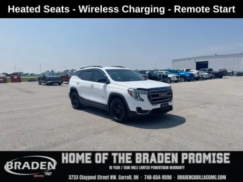 White 2023 GMC Terrain AT4 for sale in Carroll, OH