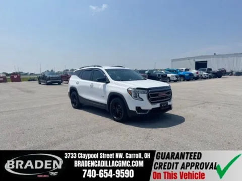 White 2023 GMC Terrain AT4 for sale in Carroll, OH