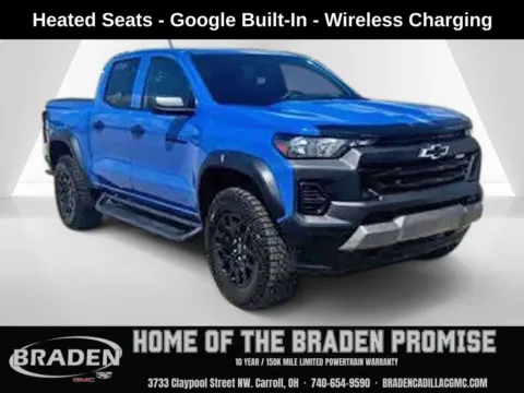 Blue 2025 Chevrolet Colorado Trail Boss for sale in Carroll, OH