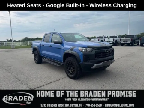 Blue 2025 Chevrolet Colorado Trail Boss for sale in Carroll, OH