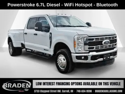 White 2023 Ford F-350SD XLT for sale in Carroll, OH
