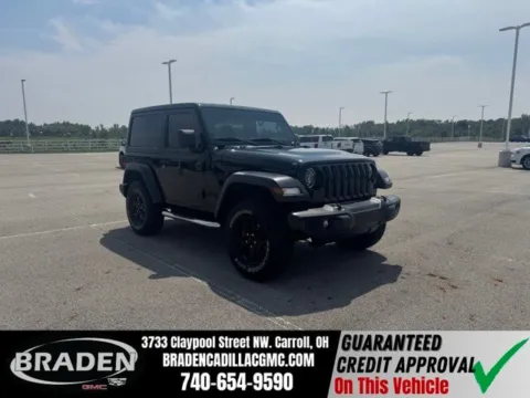 Black 2021 Jeep Wrangler Willys for sale in Carroll, OH