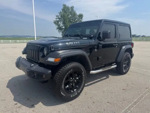 Another view of 2021 Jeep Wrangler Willys for sale in Carroll, OH at Braden Cadillac GMC