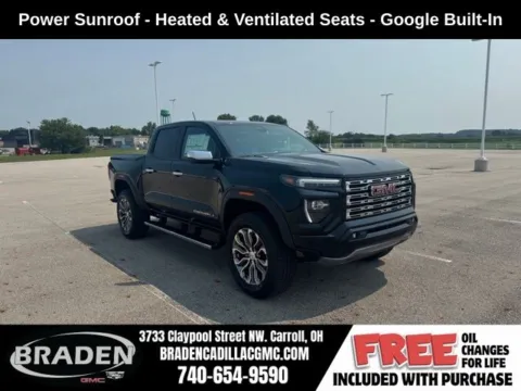 Black 2026 GMC Canyon Denali for sale in Carroll, OH