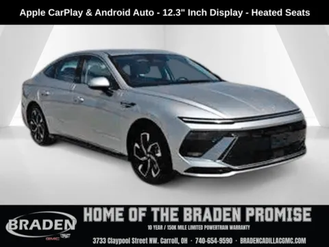 Silver 2025 Hyundai Sonata SEL for sale in Carroll, OH