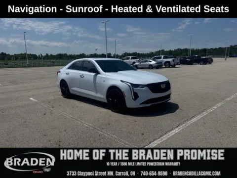 White 2026 Cadillac CT4 Premium Luxury for sale in Carroll, OH