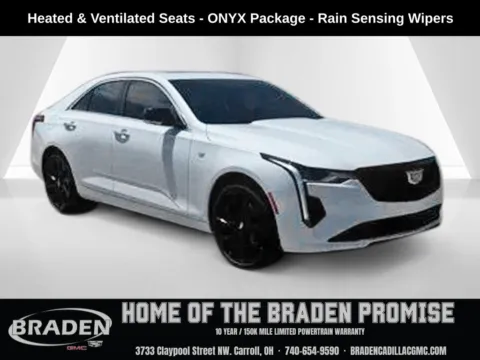 White 2026 Cadillac CT4 Premium Luxury for sale in Carroll, OH