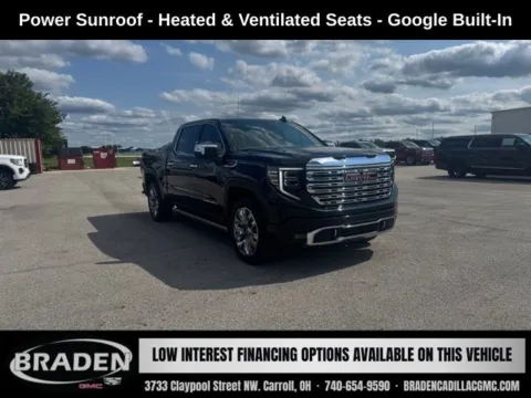 Black 2024 GMC Sierra 1500 Denali for sale in Carroll, OH