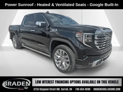 Black 2024 GMC Sierra 1500 Denali for sale in Carroll, OH