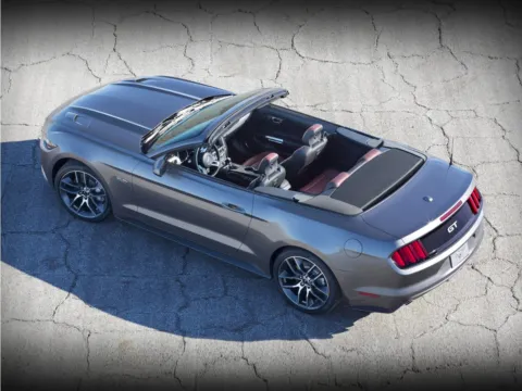 White 2016 Ford Mustang EcoBoost Premium for sale in Carroll, OH