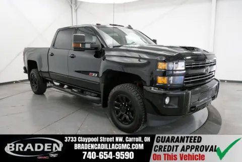 Black 2019 Chevrolet Silverado 2500HD LTZ for sale in Carroll, OH