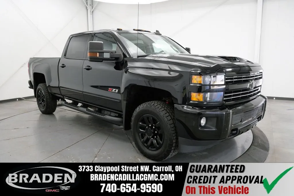 Black 2019 Chevrolet Silverado 2500HD LTZ for sale in Carroll, OH