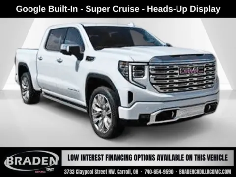 White 2026 GMC Sierra 1500 Denali for sale in Carroll, OH