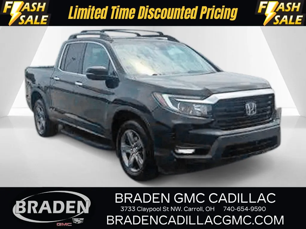 Black 2023 Honda Ridgeline RTL-E for sale in Carroll, OH