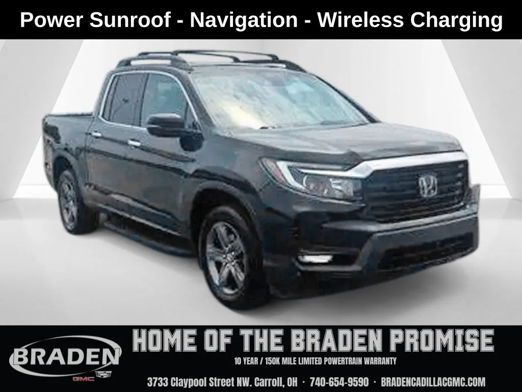 Black 2023 Honda Ridgeline RTL-E for sale in Carroll, OH