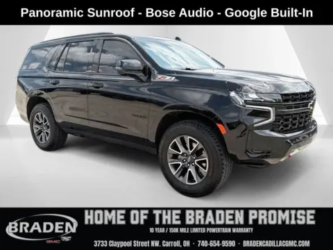 Black 2024 Chevrolet Tahoe Z71 for sale in Carroll, OH