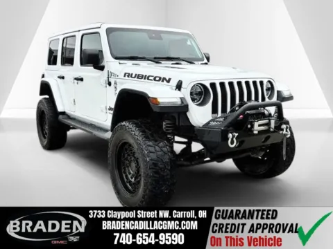 White 2020 Jeep Wrangler Unlimited Rubicon for sale in Carroll, OH