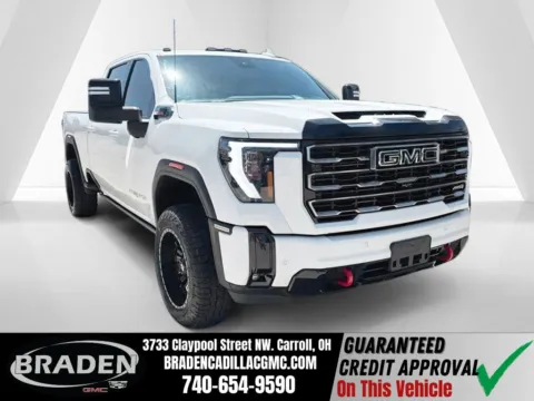 White 2025 GMC Sierra 2500HD AT4 for sale in Carroll, OH