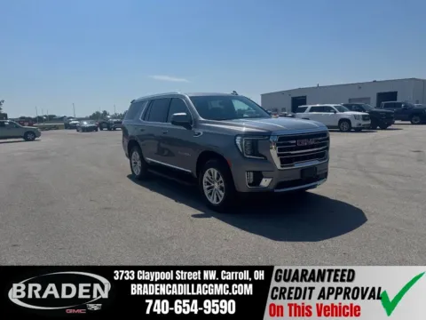Silver 2021 GMC Yukon SLT for sale in Carroll, OH