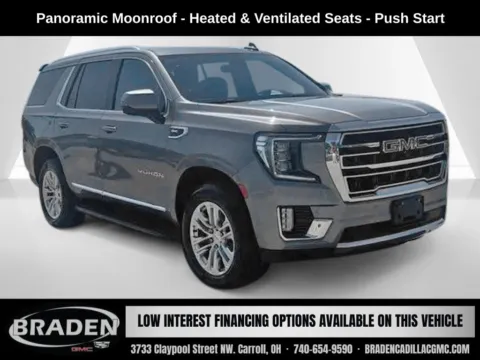 Gray 2021 GMC Yukon SLT for sale in Carroll, OH
