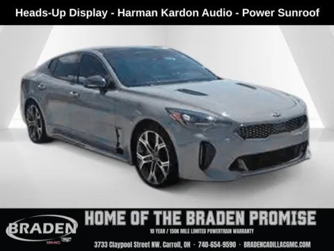 White 2021 Kia Stinger GT2 for sale in Carroll, OH