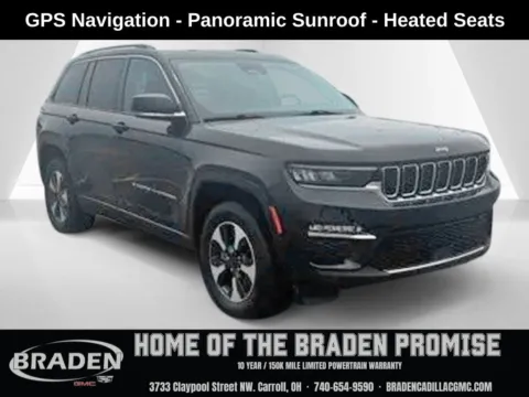 Black 2024 Jeep Grand Cherokee 4xe for sale in Carroll, OH