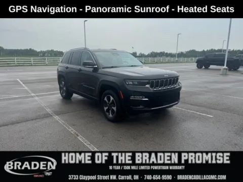 Black 2024 Jeep Grand Cherokee 4xe for sale in Carroll, OH