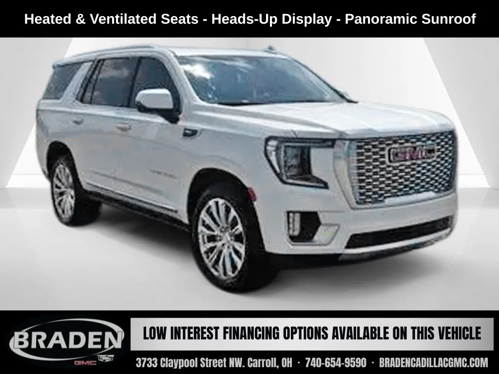 White 2023 GMC Yukon Denali for sale in Carroll, OH