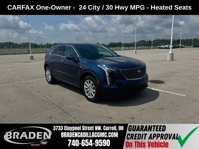 Blue 2022 Cadillac XT4 Luxury for sale in Carroll, OH