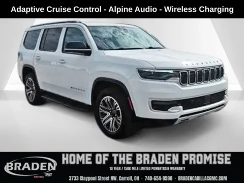 White 2024 Jeep Wagoneer Series II for sale in Carroll, OH