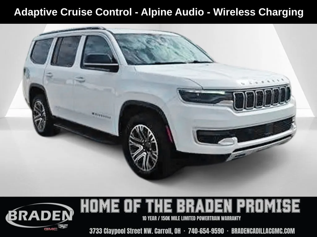 White 2024 Jeep Wagoneer Series II for sale in Carroll, OH