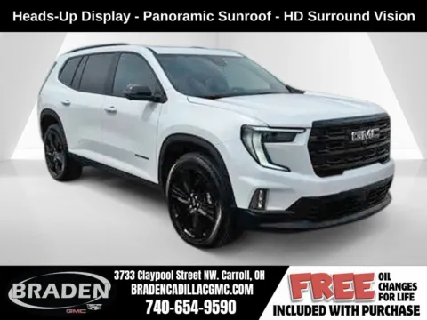 White 2027 GMC Acadia Elevation for sale in Carroll, OH
