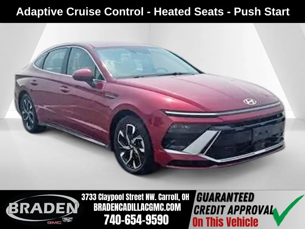 Red 2025 Hyundai Sonata SEL for sale in Carroll, OH