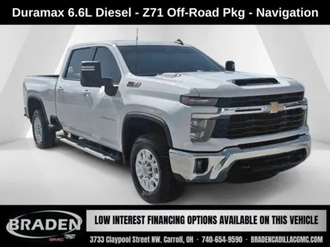 White 2025 Chevrolet Silverado 2500 HD LT for sale in Carroll, OH