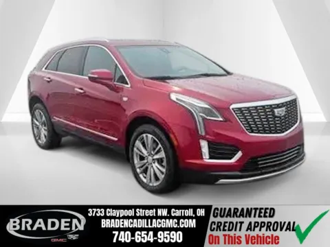 Red 2024 Cadillac XT5 Premium Luxury for sale in Carroll, OH