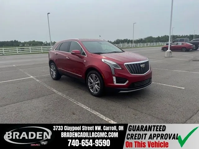 Red 2024 Cadillac XT5 Premium Luxury for sale in Carroll, OH